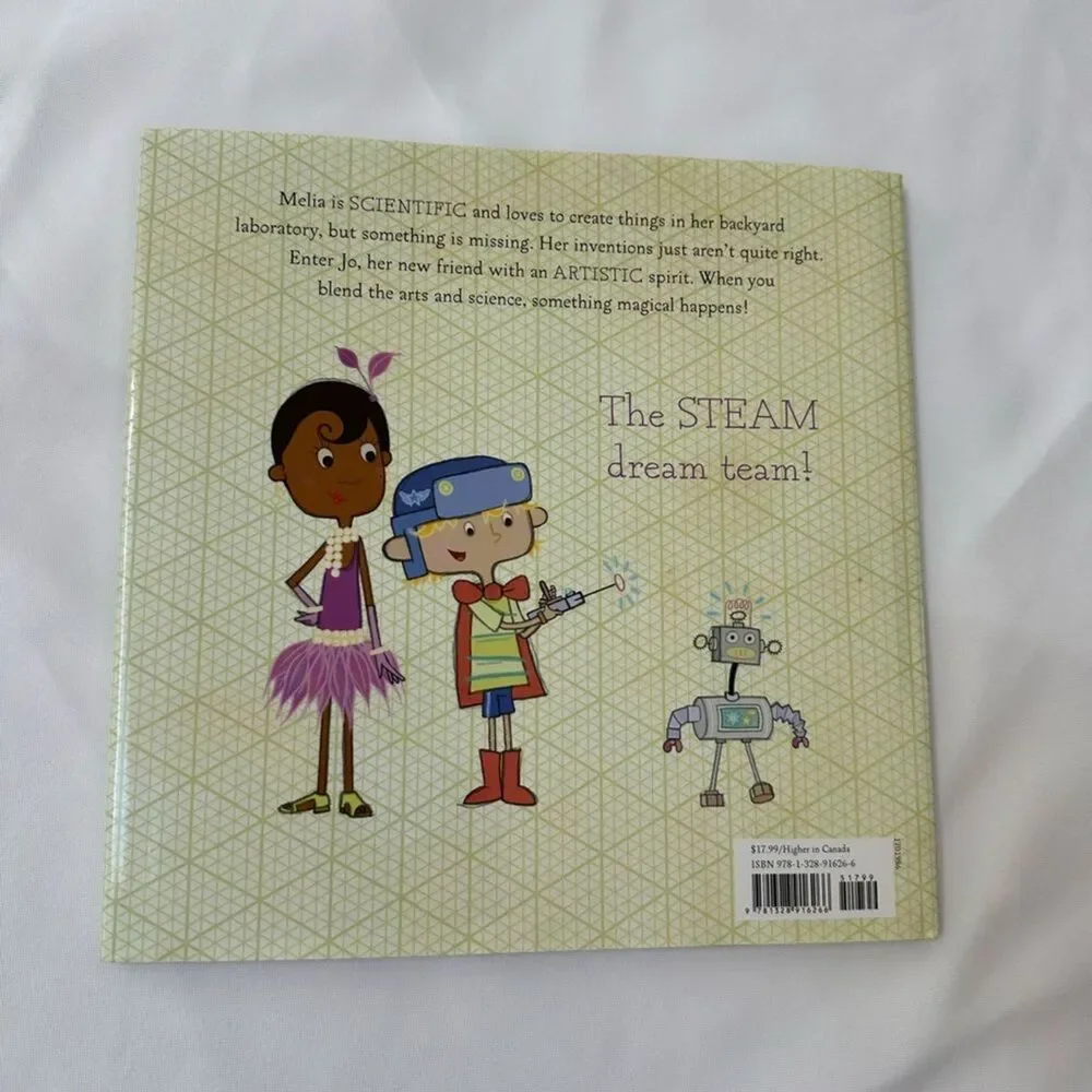 Melia and Jo Children’s Book Hard Cover Billy Bronson & Jennifer Oxley STEAM